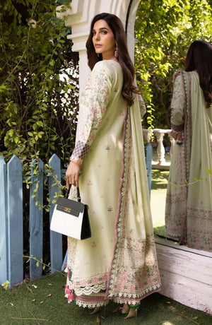 Graceful Frock Design for Girls Lawn