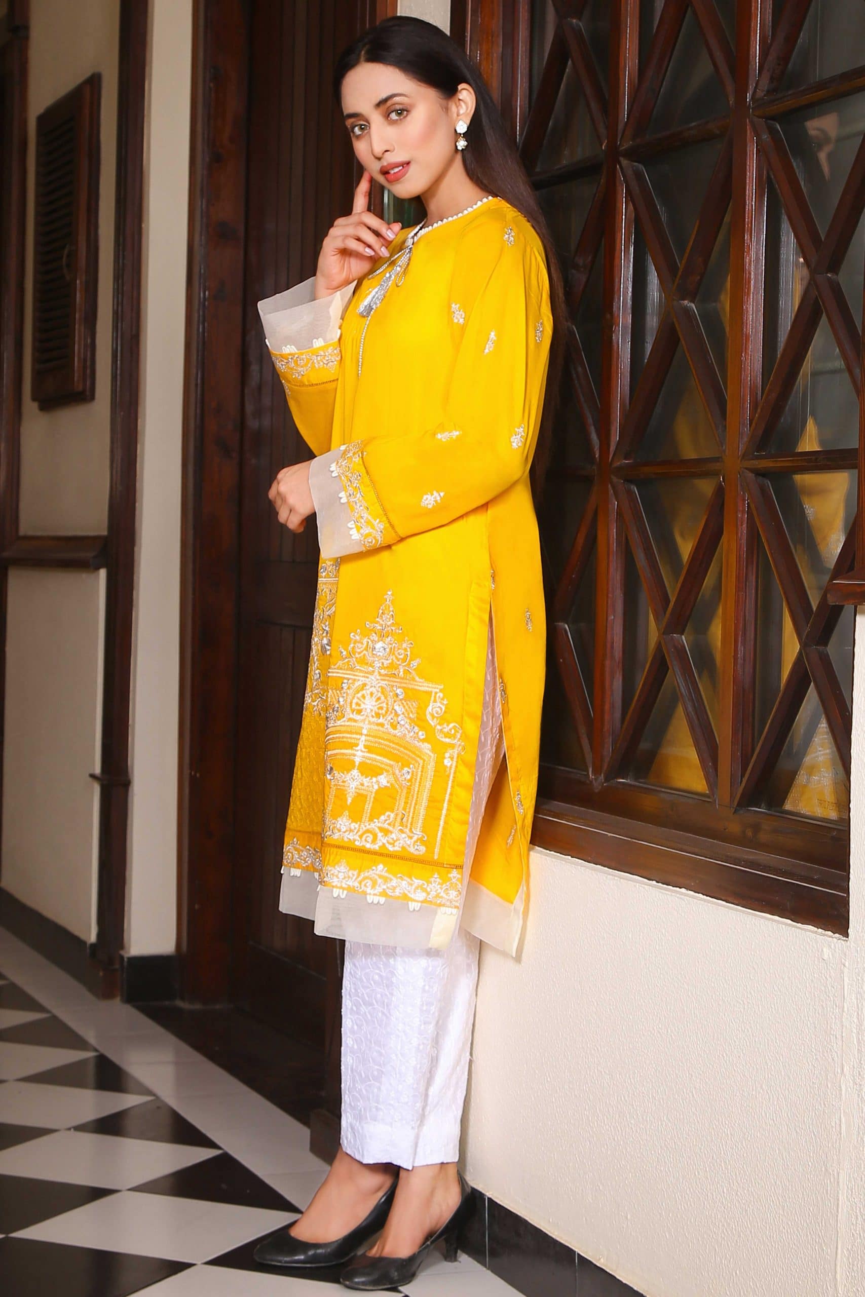 Kurta D-010 Stitched 1PCs