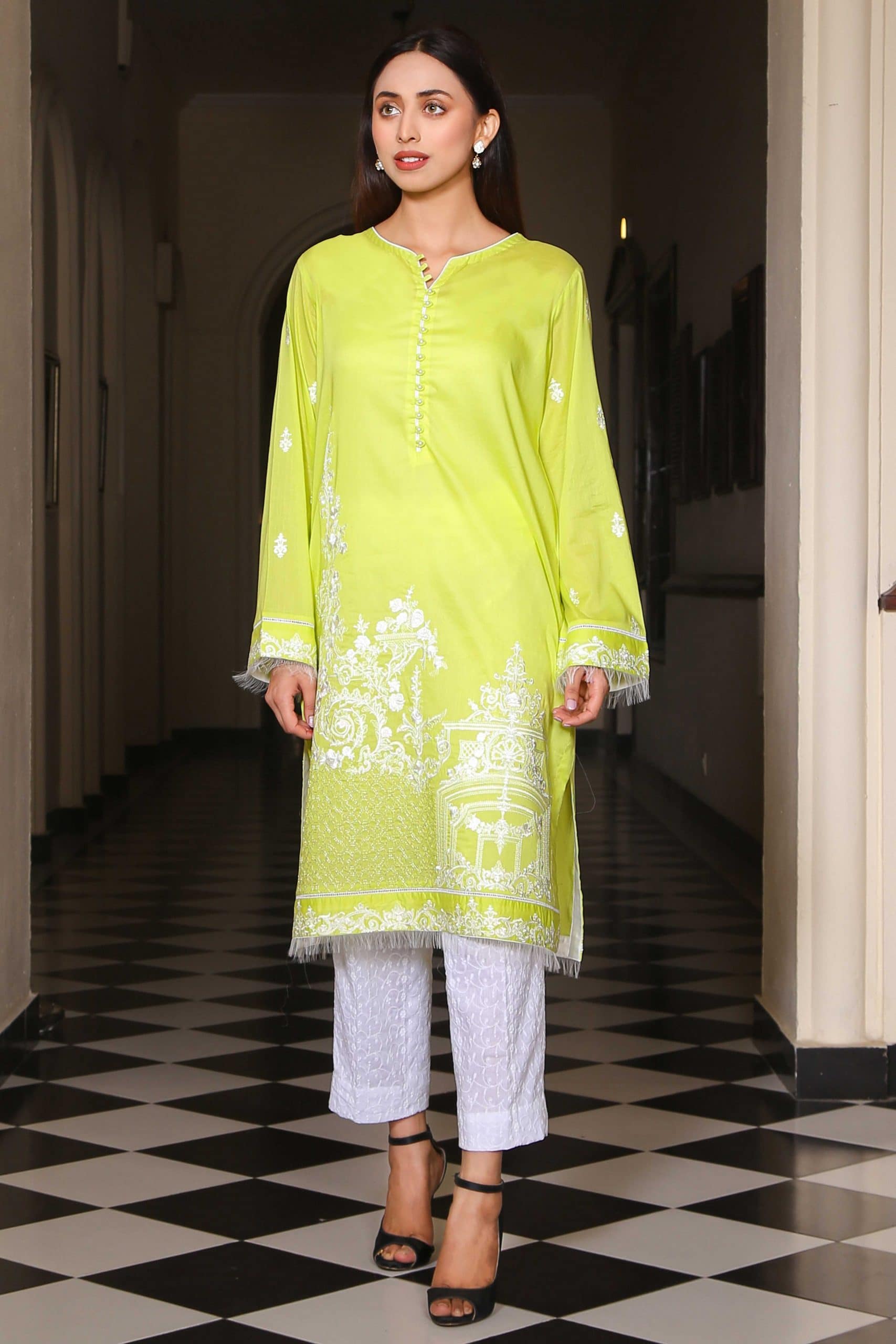 Kurta D-011 Stitched 1PCs