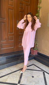 Lilac knot set Crepe Pret 2 PCs