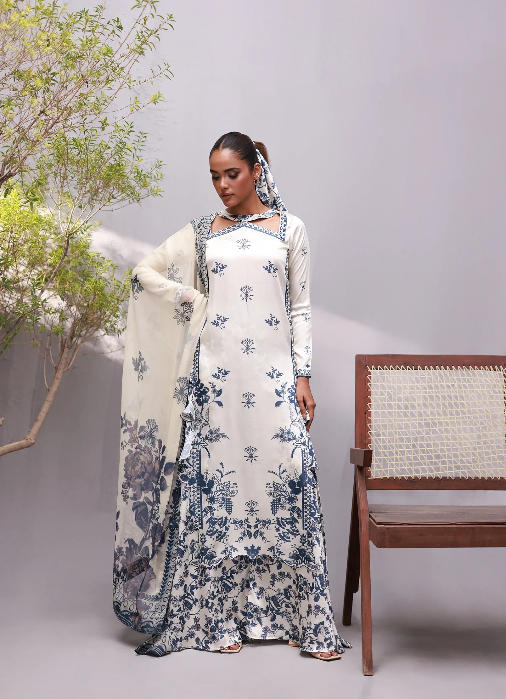 Chasing spring skies Pret 3 PCs