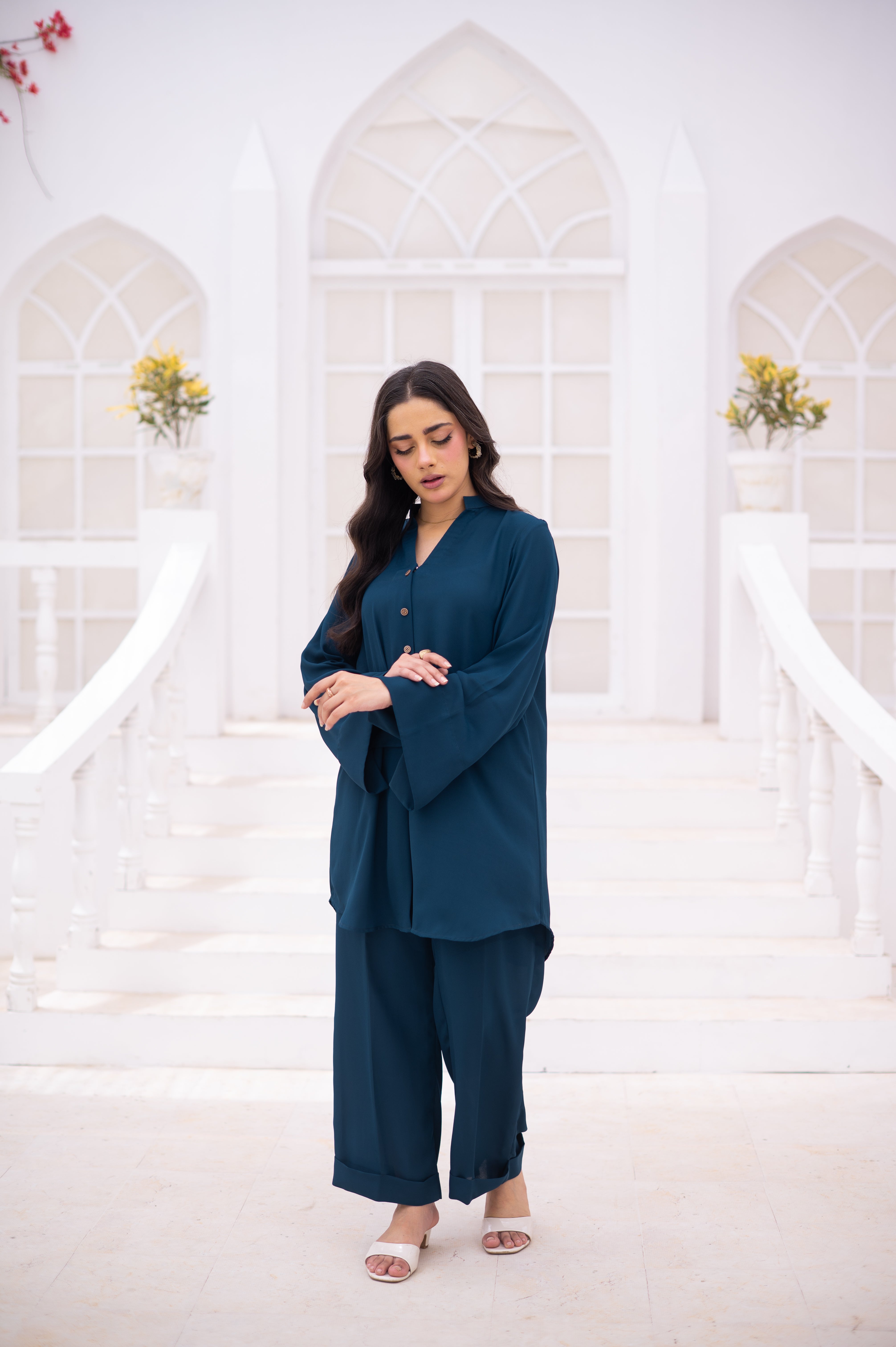 Teal Blue Co-Ord Set