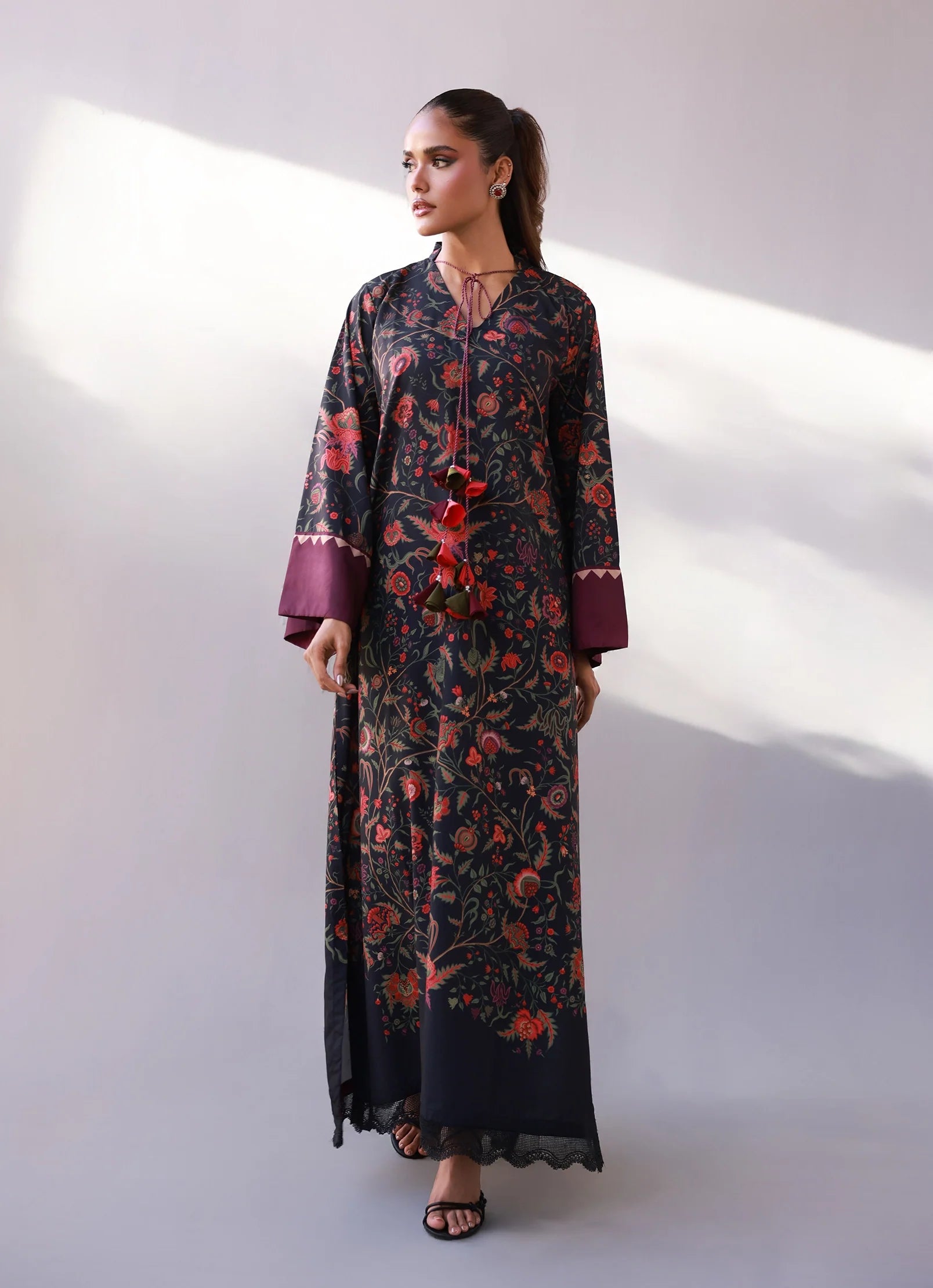 Twillight in the city Kaftan Pret 1 PC