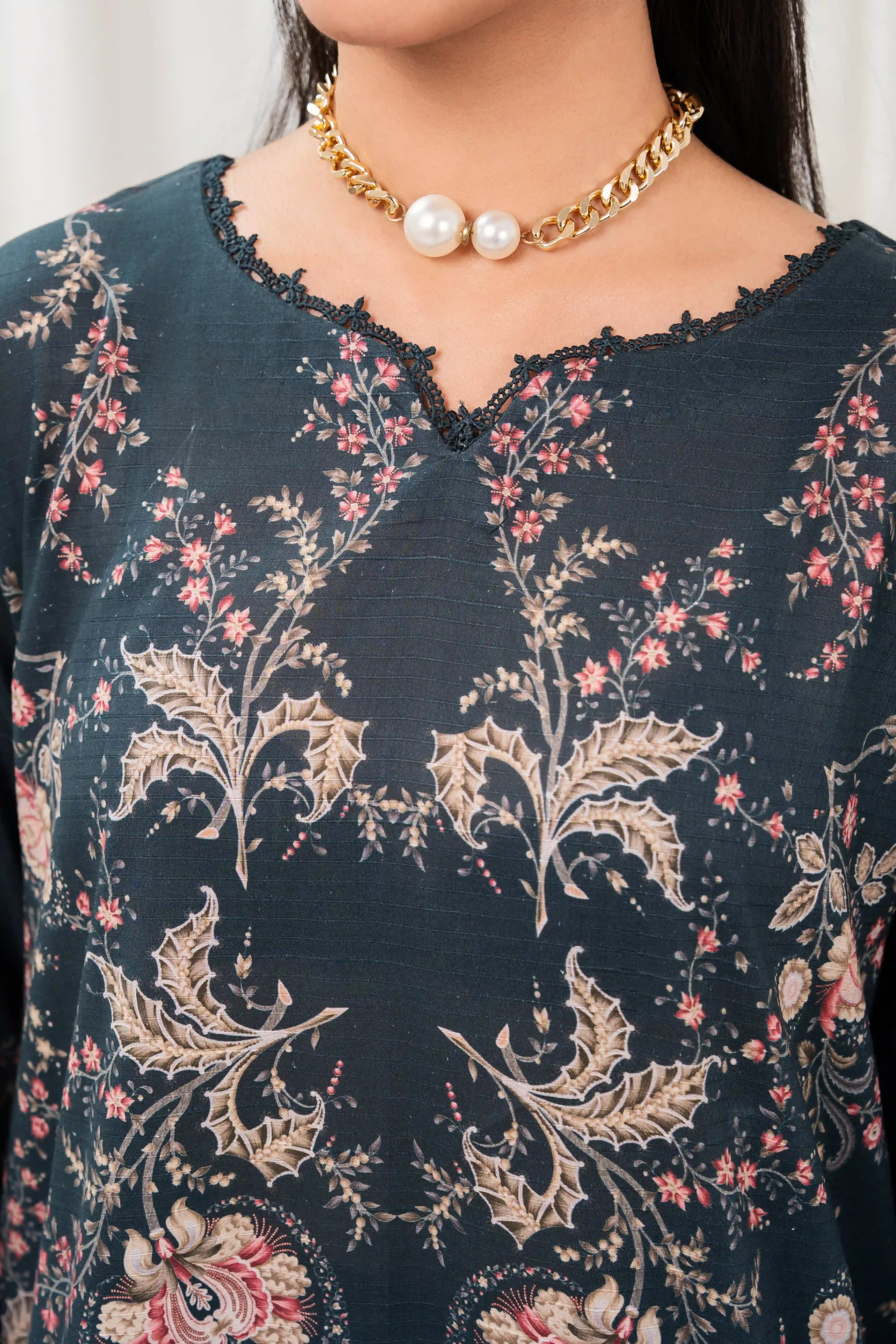 Lamis Floral Lawn 3 Piece – Summer Dress Design