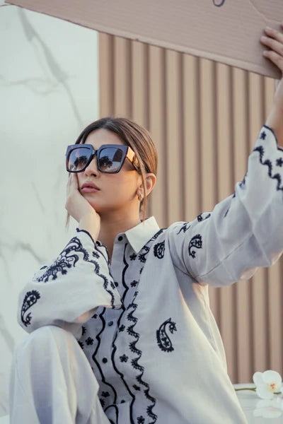 SF - 300| Light Gray Co Ord Set