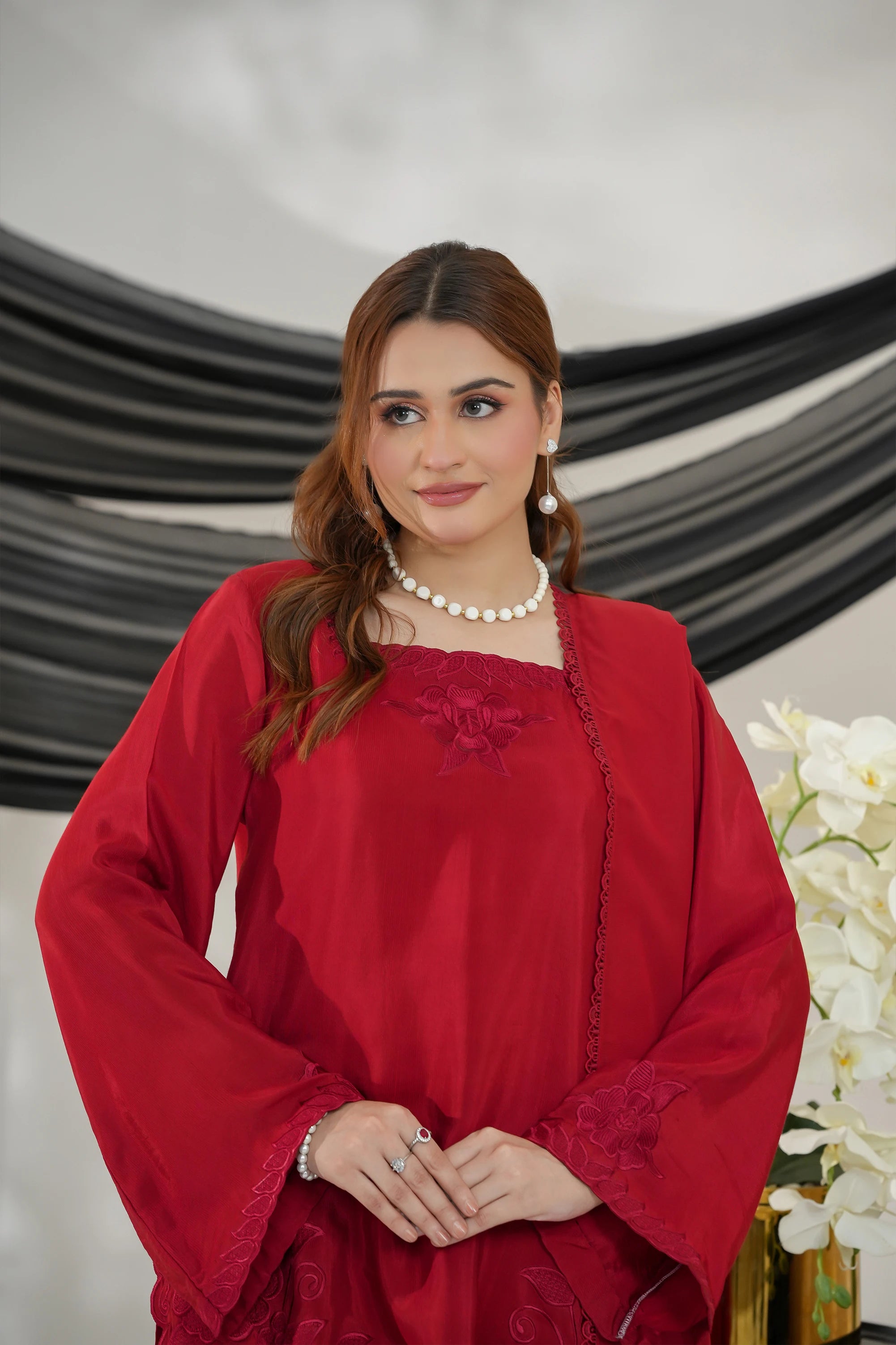 Mahjabeen Designer Pret Wear Pakistan 3Pcs 