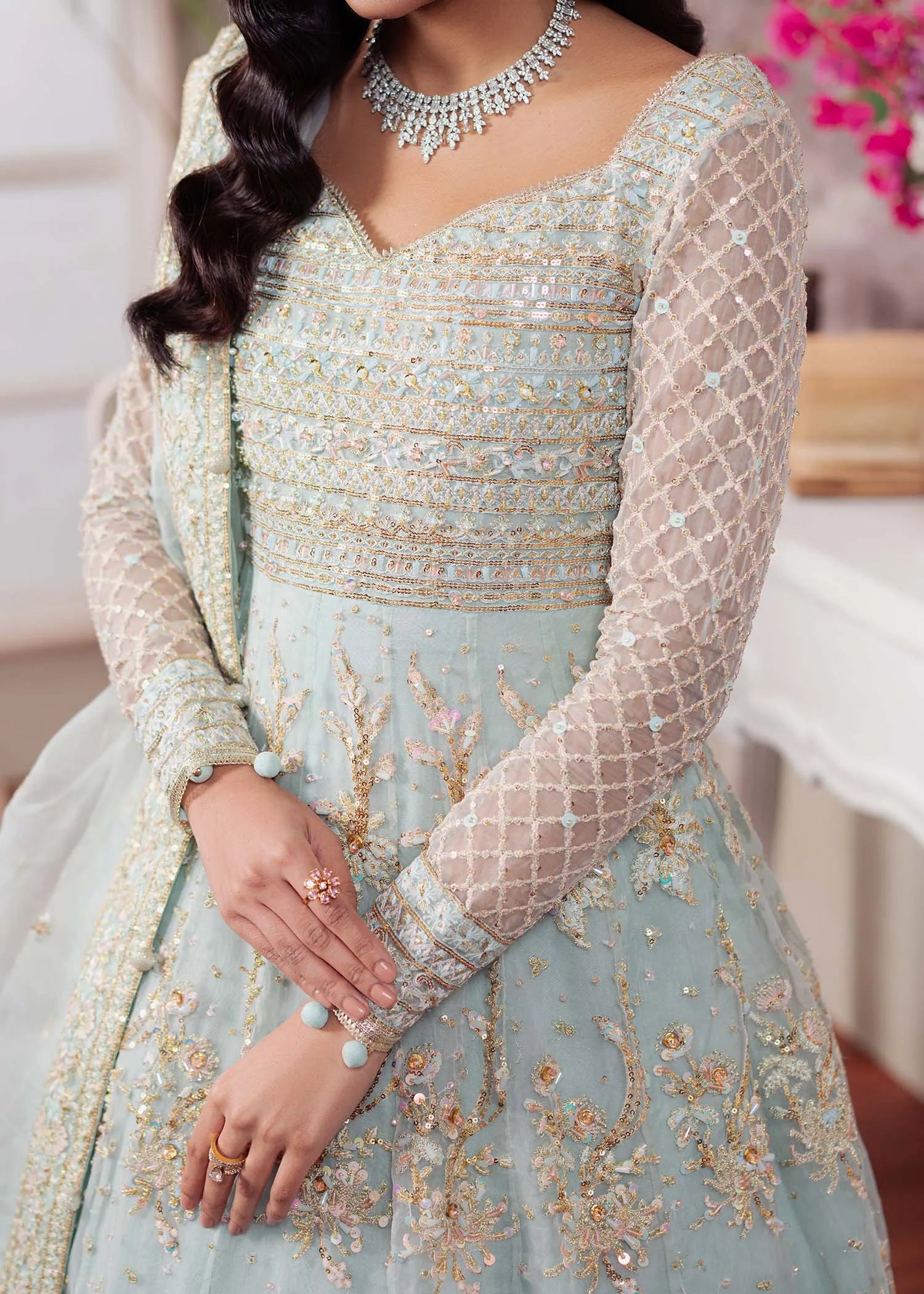 Majesty Organza Maxi Dress Online