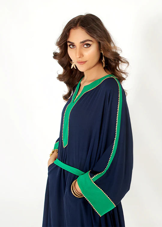 Midnight Sky Georgette – formal western dresses for ladies