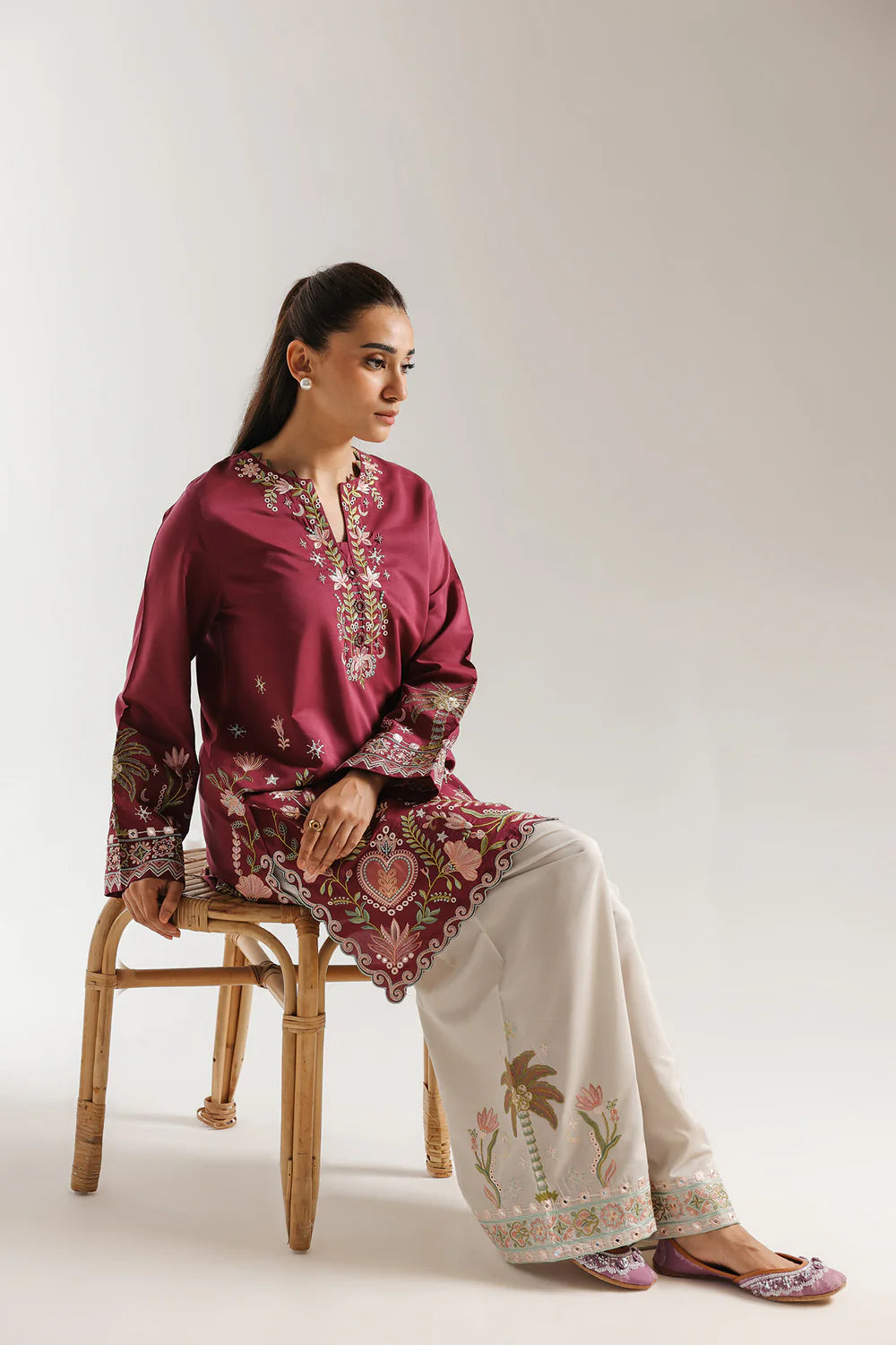 Mulberry Bloom Co-Ord Set