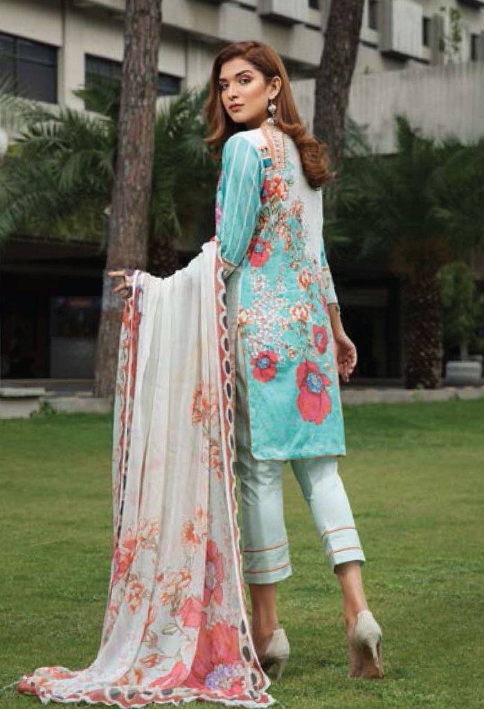 NHC-06 3PCs Luxury Lawn