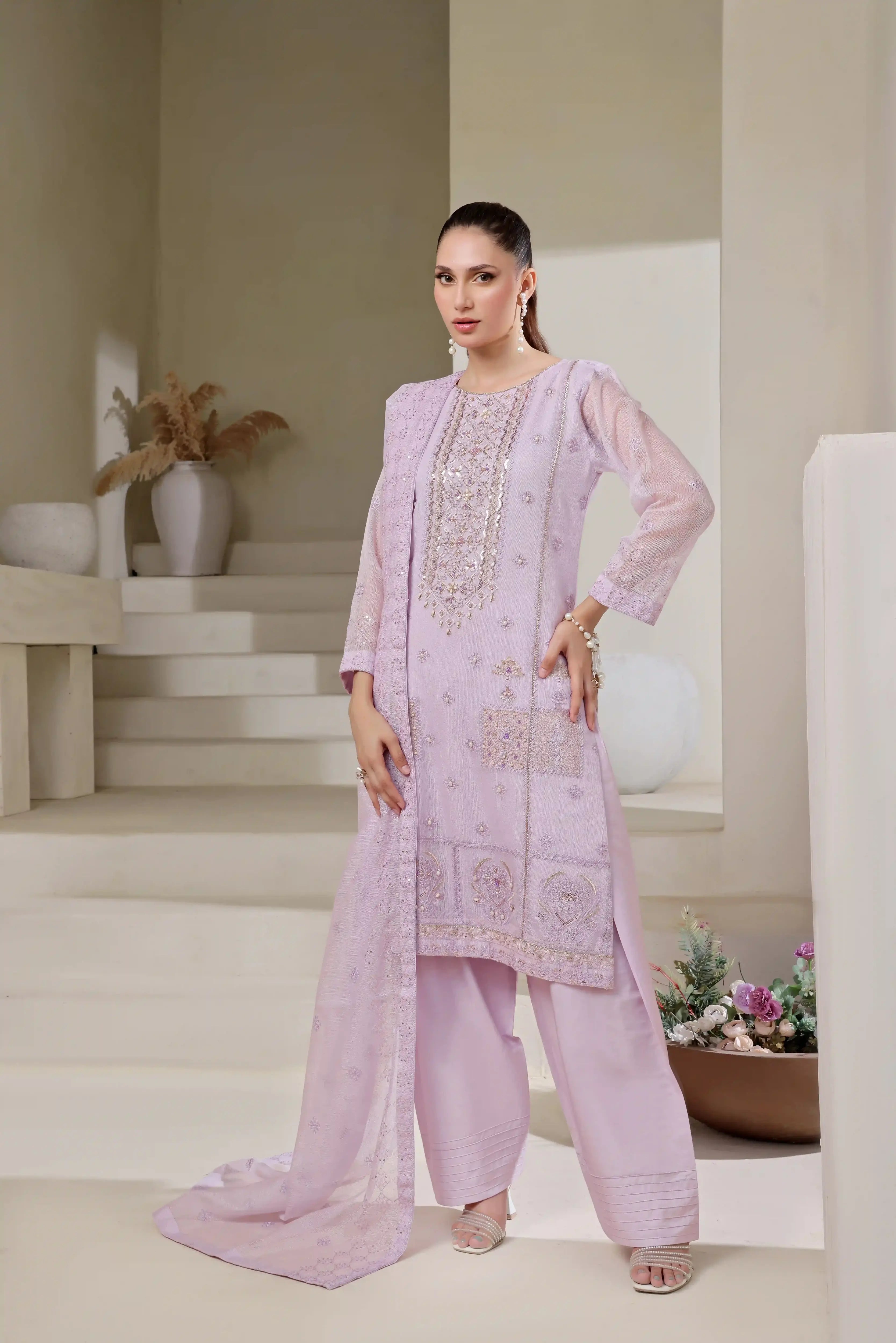 Lavender SE-012 Pret 3Pcs