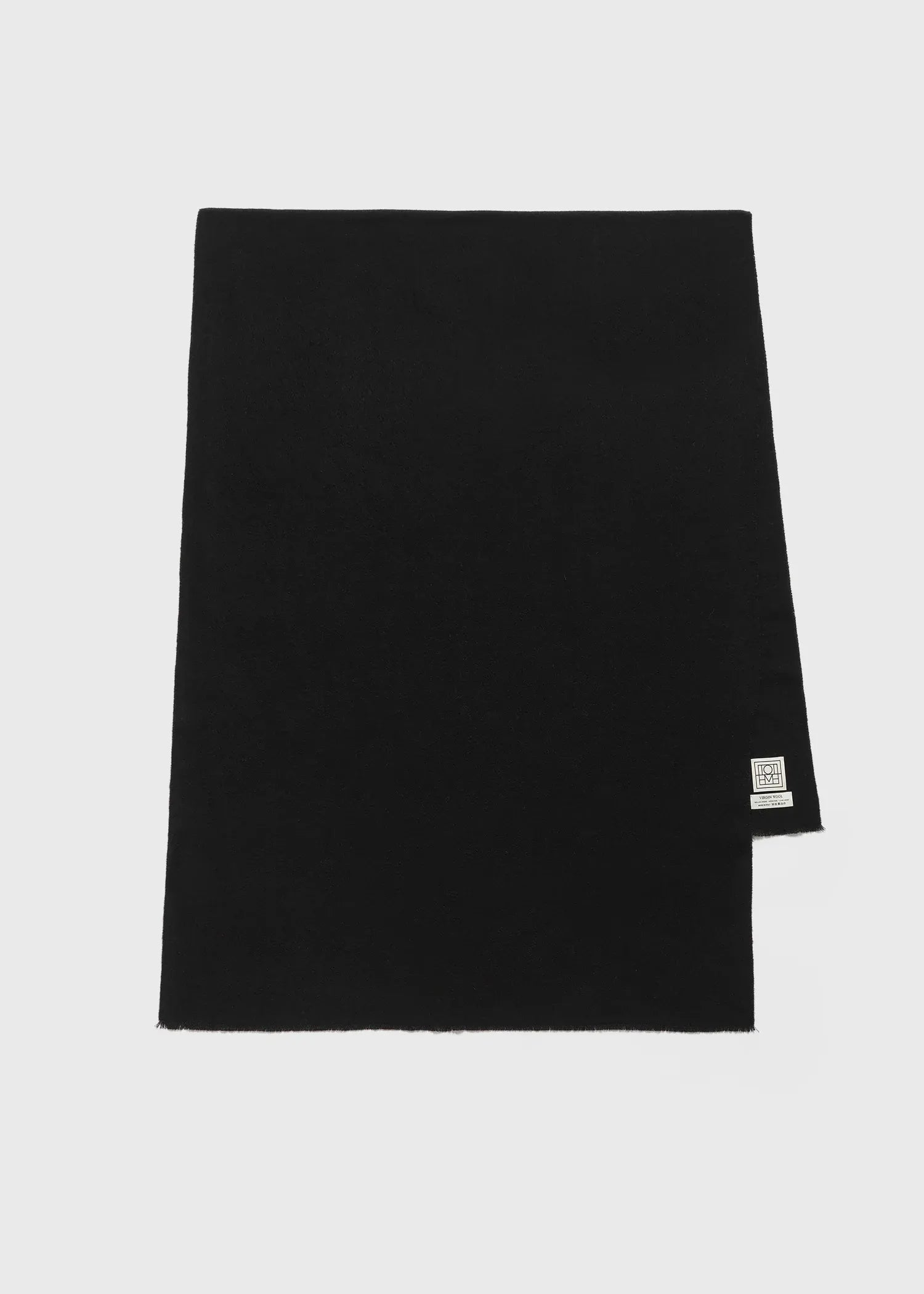 Noir Black Scarf Wrap For Everyday