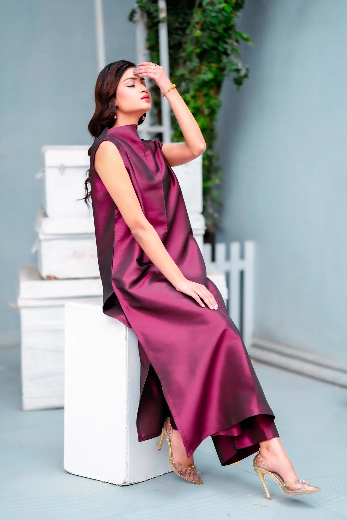 MERLOT SILK PRET 1 PC