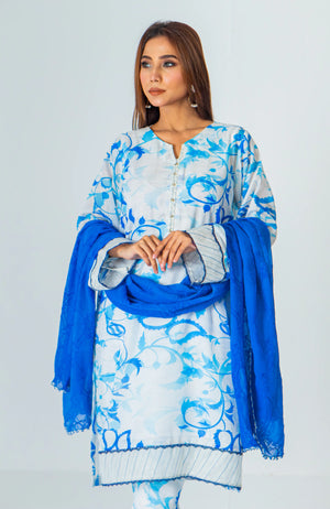 Pretty Lawn Shirt Design for Girl