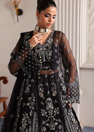 Stella Embroidered Organza Maxi 4 PCs lehnga pk