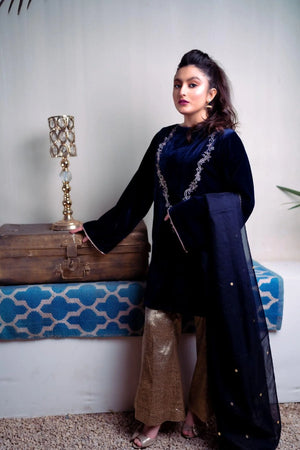 The Peacock Velvet Pret