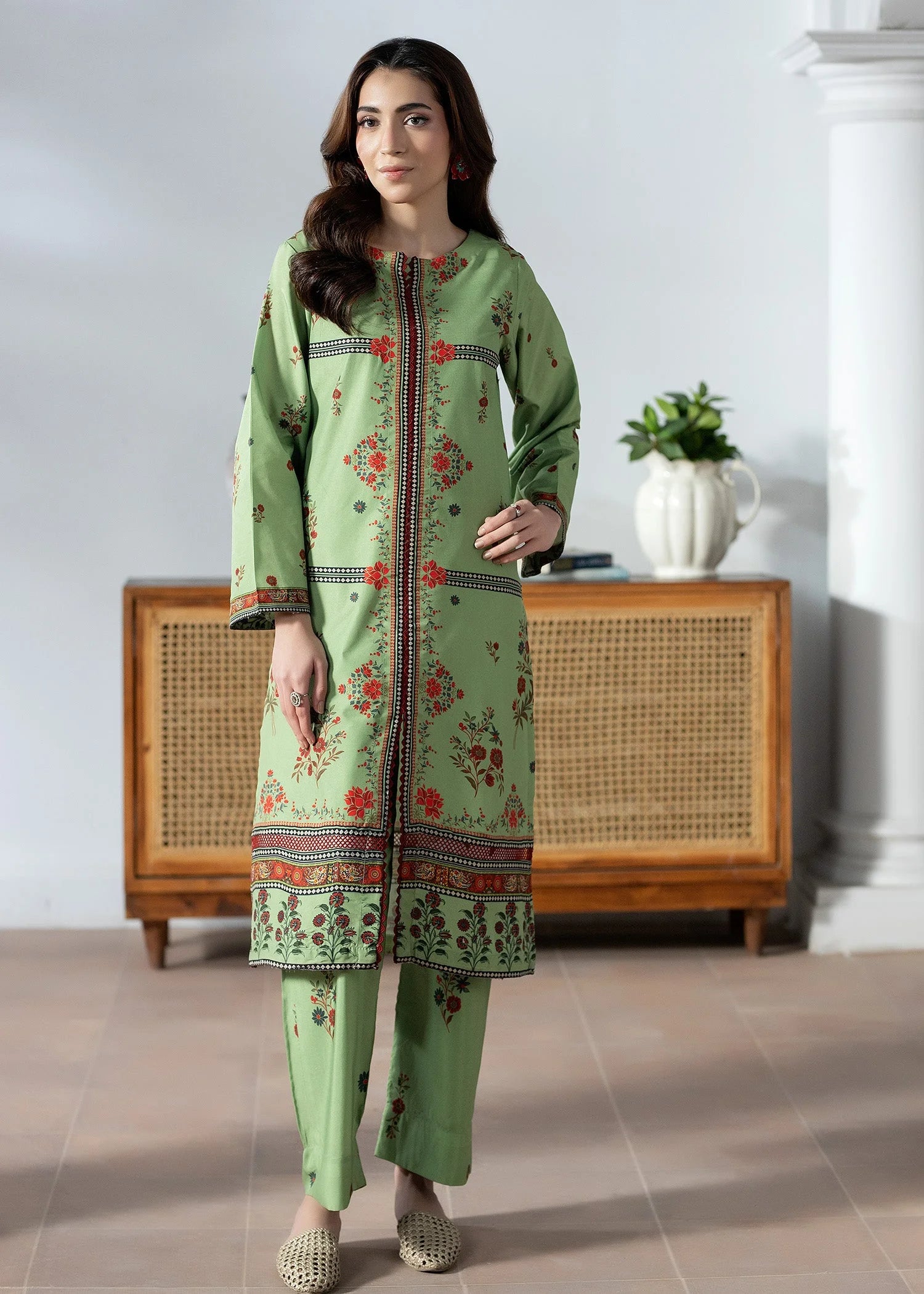 2 Pieces Printed Co-ord Set 4