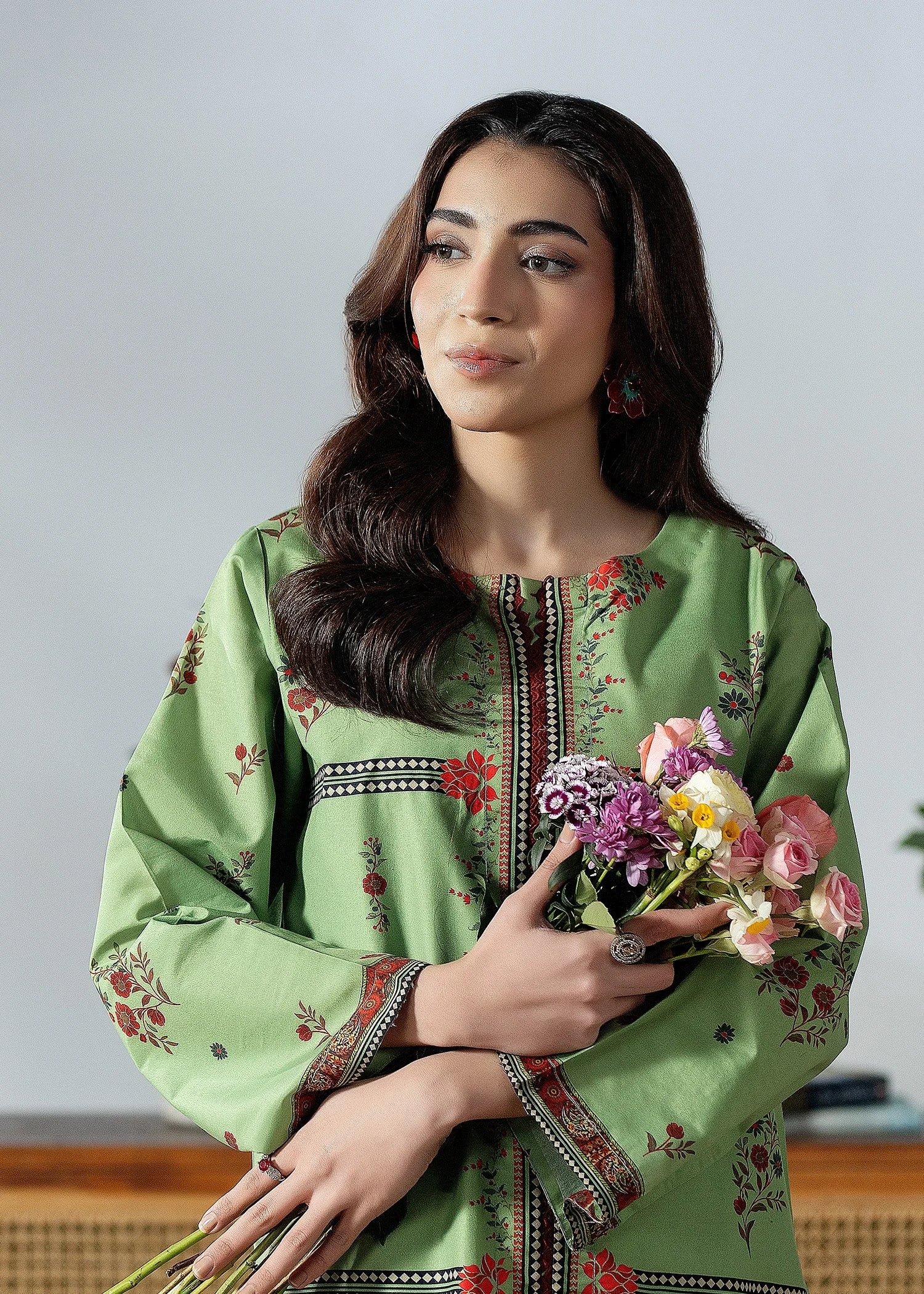 2 Pieces Printed Co-ord Set 4