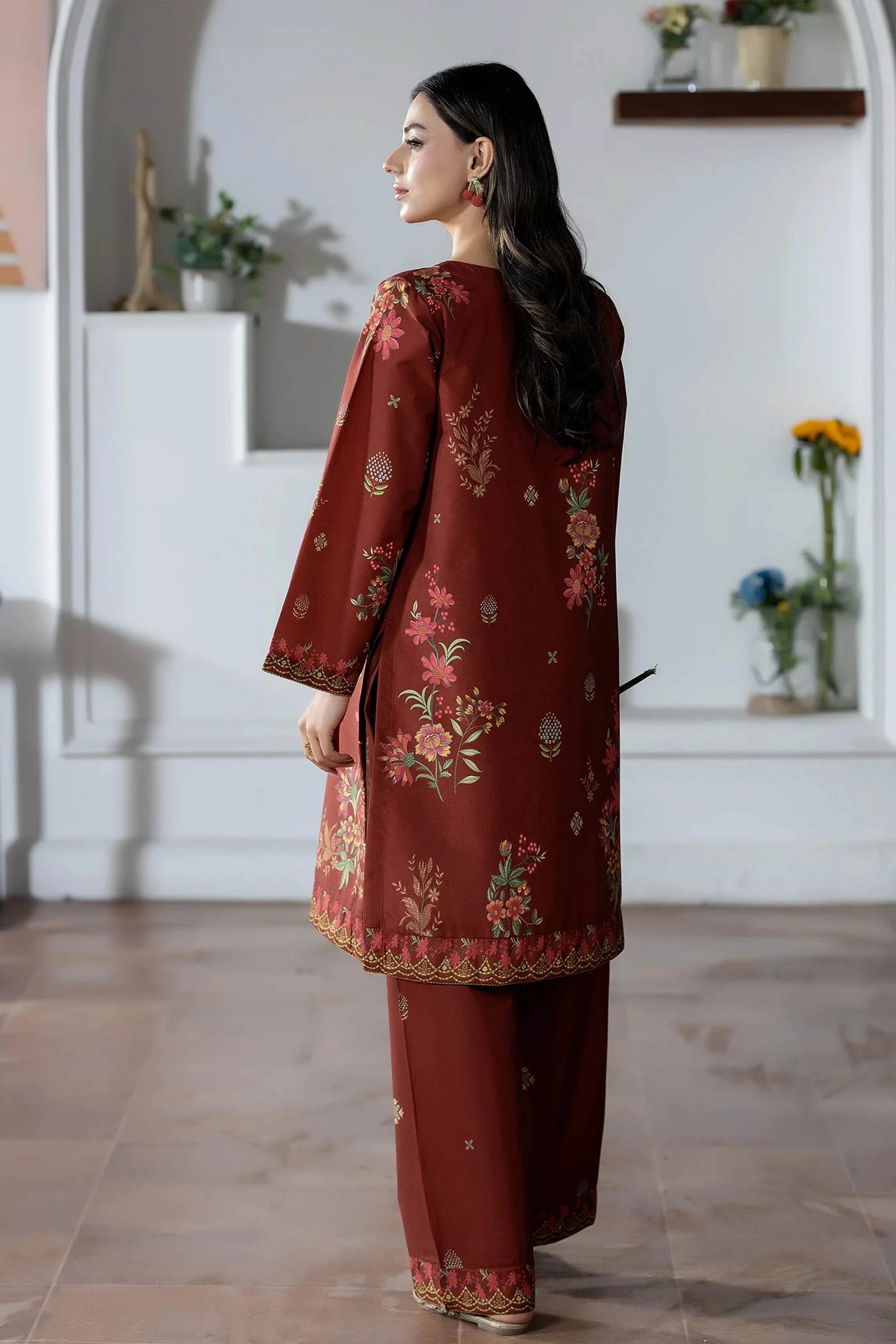 2 Pieces Printed Co-ord Set 10