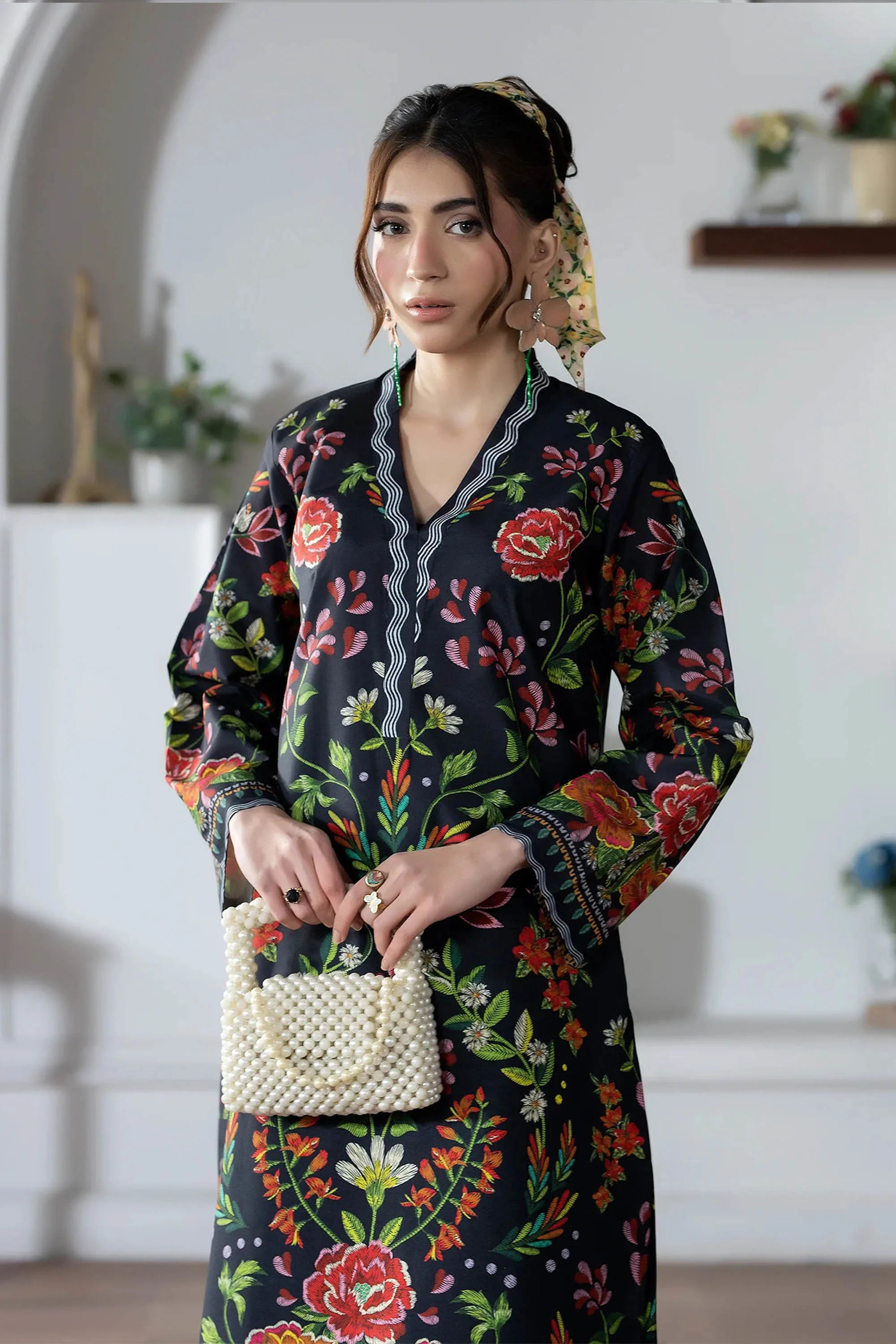 2 Pieces Printed Co-ord Set 12