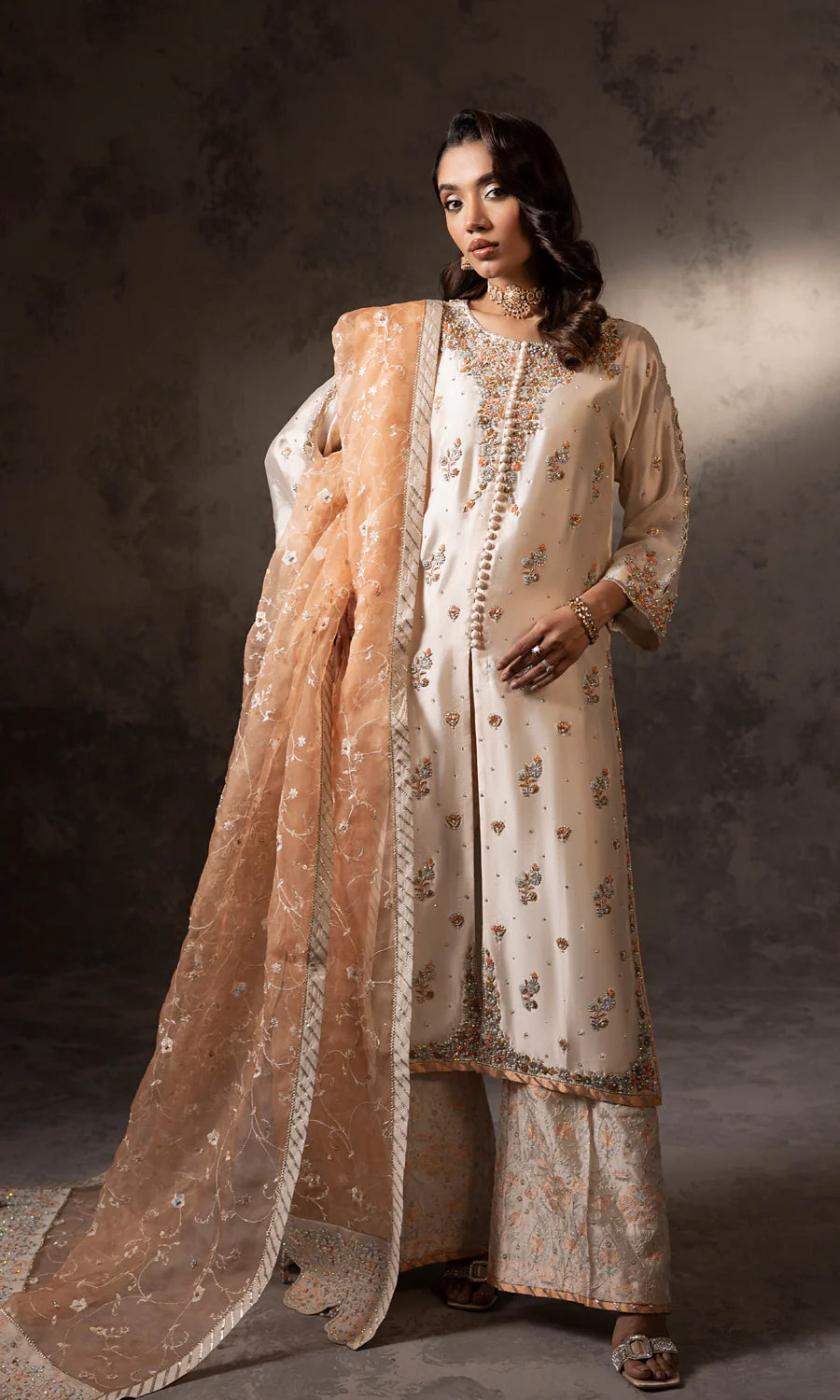 GULABO Sheesha Silk Pret 3 Pcs