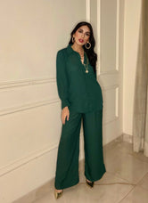 Co-ord Set Green 2 PCs