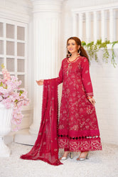 L23104 Embroidered Lawn Suit 3-Pieces