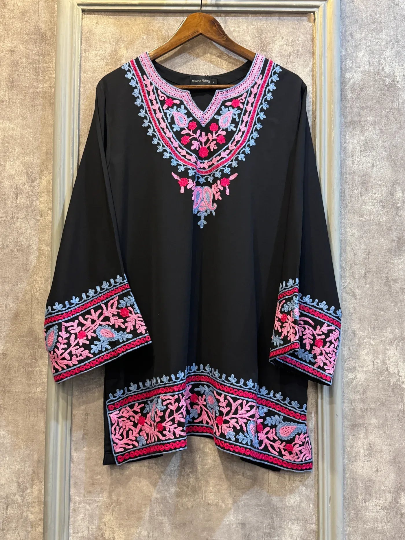 Classy Missy Multi Embroidered Georgette Pret 2Pcs