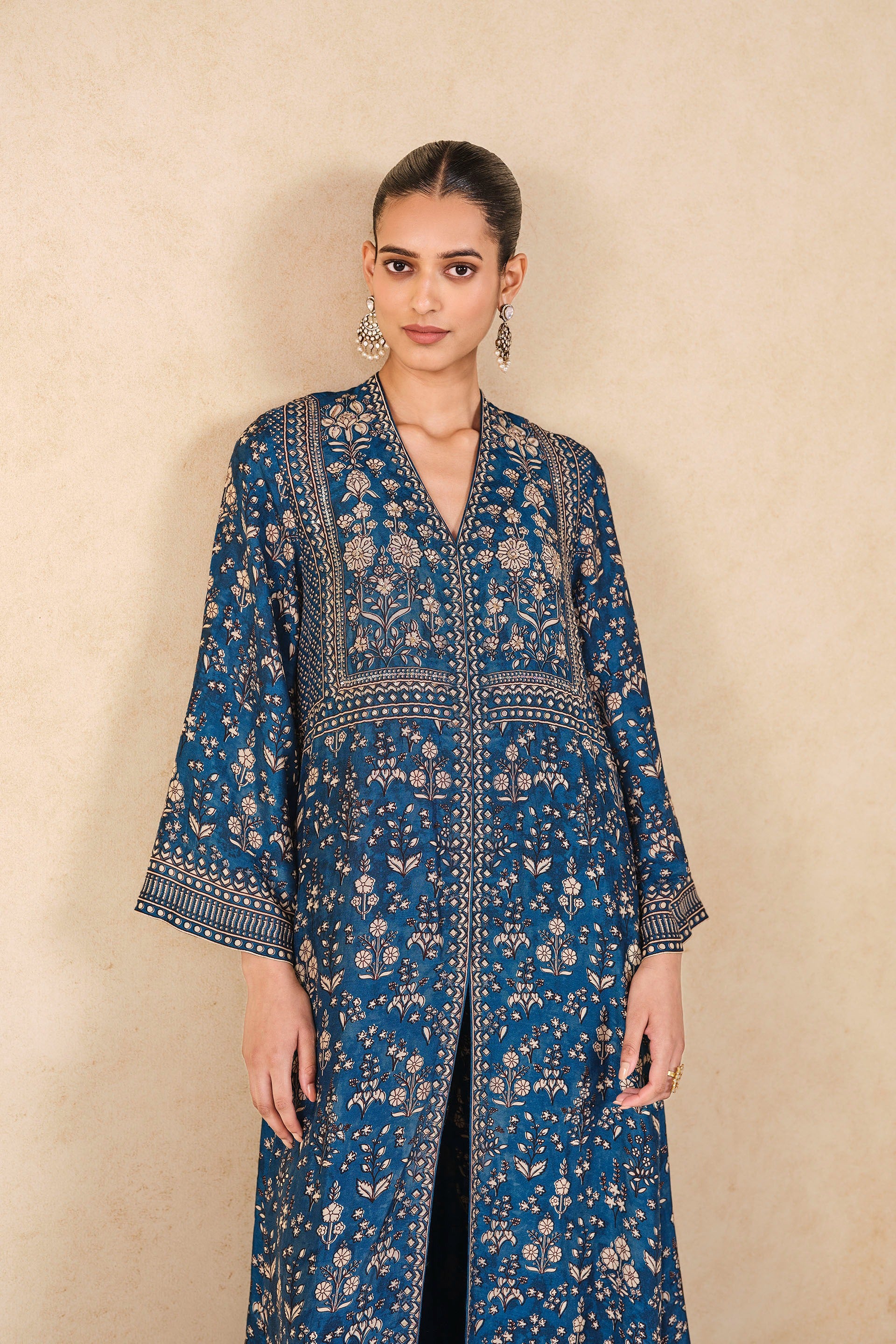 Mahveen Lawn Silk Set