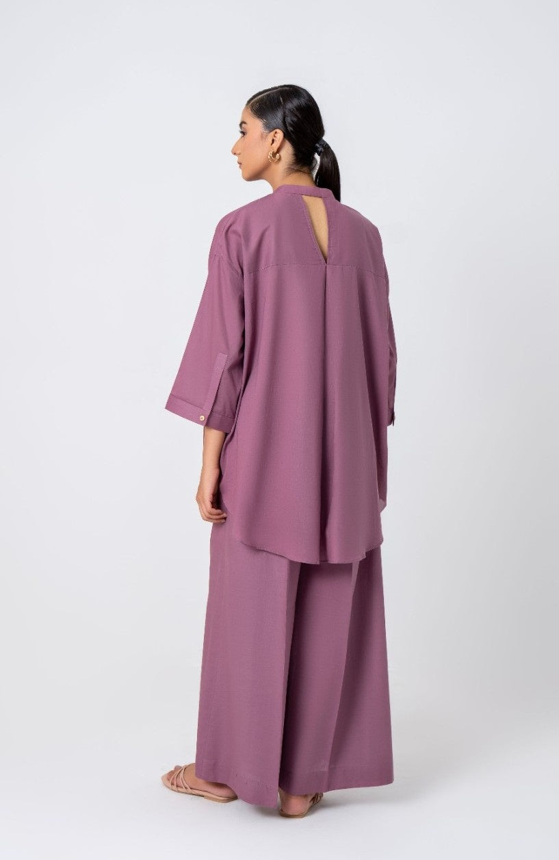 NV04D04 Amethyst (Plum) Lawn Pret 2Pcs