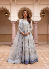 Nelam D05 Net Embroidered 4PCs