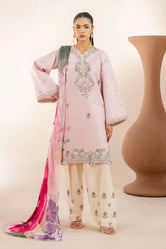 Embroidered Cotton Lawn 03 3-Pieces Set