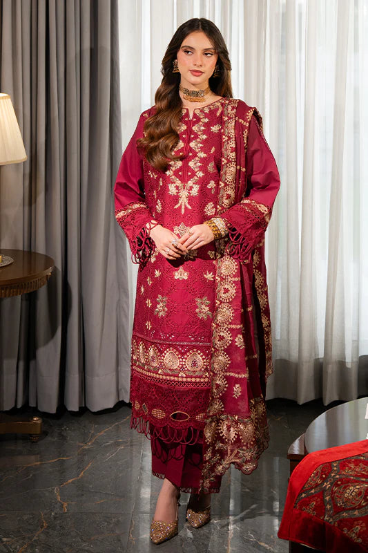 Blush - Embroidered Lawn 3-Piece Set