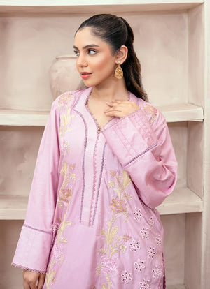 Women wearing pink dress design, dupatta draped over the shoulder, Buraqstore