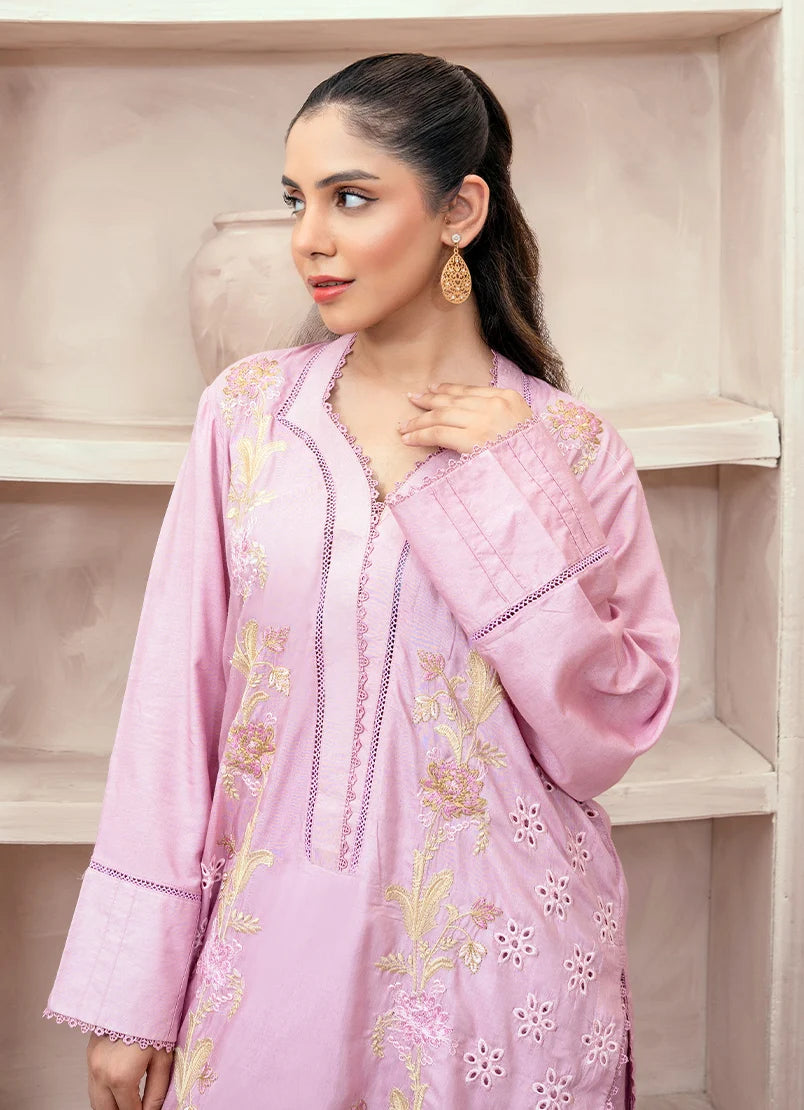 Women wearing pink dress design, dupatta draped over the shoulder, Buraqstore