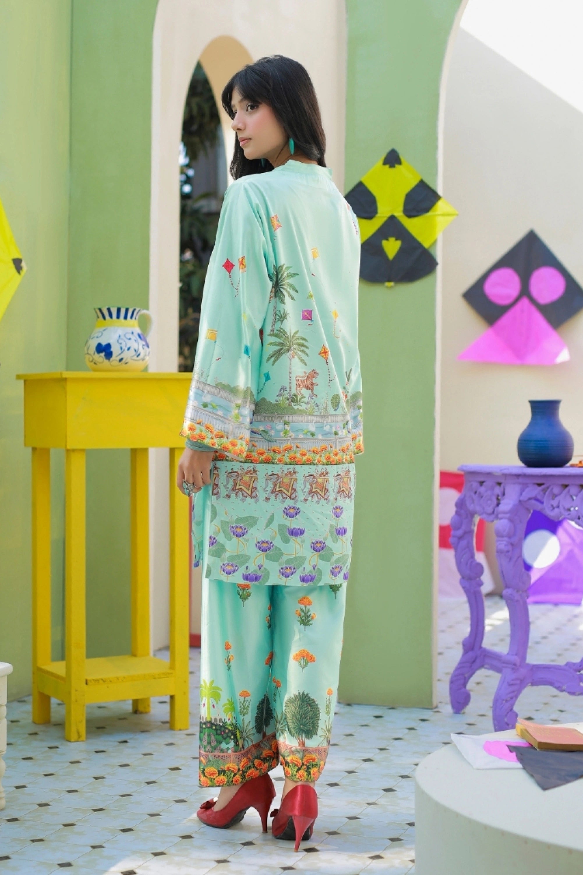 Rang Patang Parsley Grip 2PCs