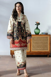 2 Pieces Printed Co-ord Set 5