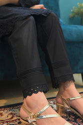 Black Trouser Stitched 1Pc
